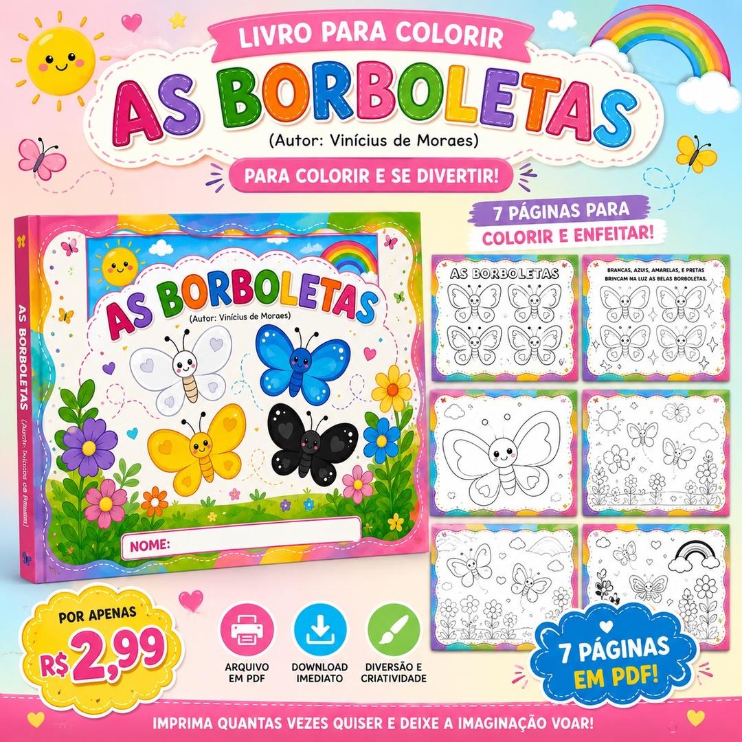 LIVRO - AS BORBOLETAS