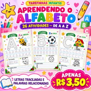 ALFABETO COMPLETO – A a Z!