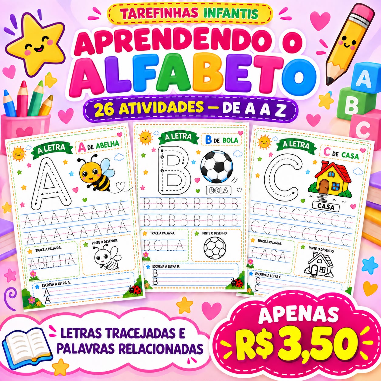 ALFABETO COMPLETO – A a Z!