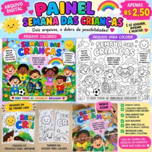Painel Interativo Semana das Crianças
